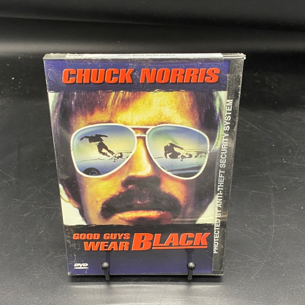 Good Guy wear Black starring Chuck Norris new